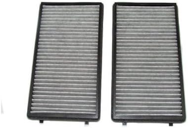 for BMW e65 e66 Interior Air Filter Set AIRMATIC Charcoal Activated