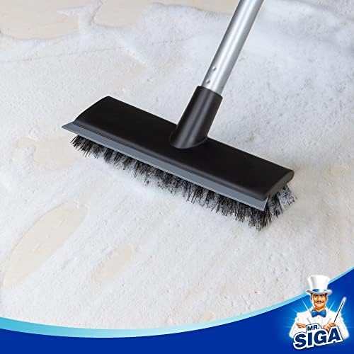Floor Scrub Brush with Long Handle for Cleaning Cleaning Bathroom