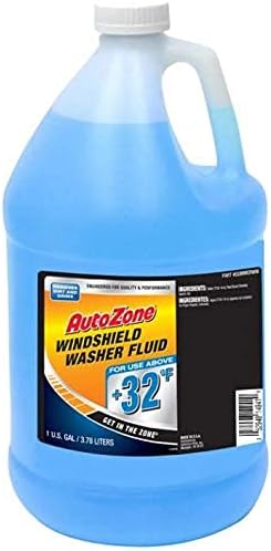 ShopPro Summer Windshield Washer Fluid, Removes dirt, Safe for the environment, Removes grime + 32°F, 1 Gallon