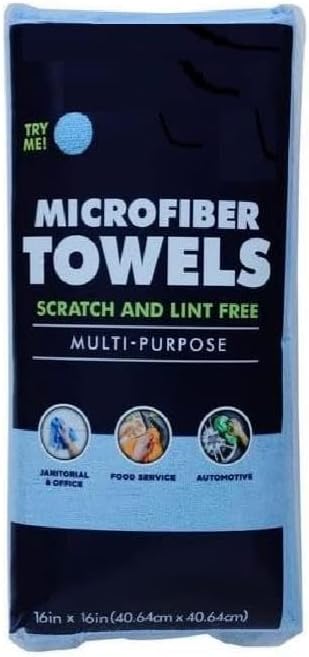 Member Mark Premium Microfiber Cleaning Towels 36 Count (Choose Color) (Blue)