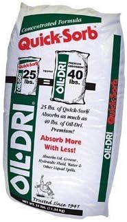 Oil Dri Concentrate Floor Absorbent Bagged 25 Lb.
