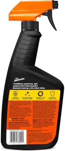 Extreme Tire Shine Spray, Tire Cleaner and Shine, 22 Fl Oz Each, 6 Pack