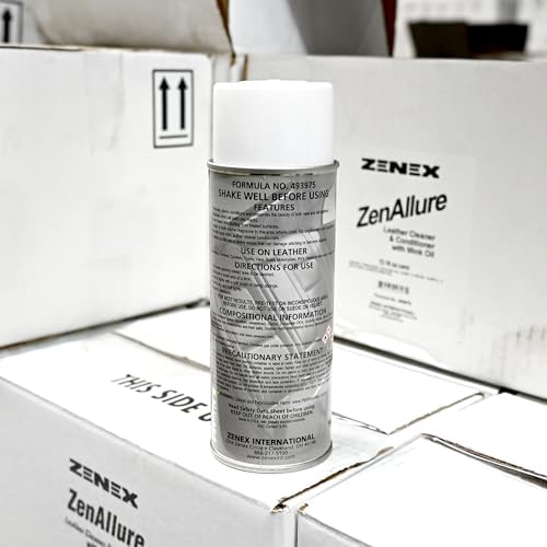 ZenAllure Leather Cleaner & Conditioner, Foaming Low Gloss Formula
