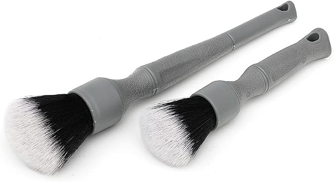 Detail Factory - TriGrip Ultra-Soft Detailing Brush Set - Scratch-Free Cleaning for Exterior, Interior Panels, Emblems,