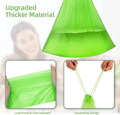 120 Pack Commode Liners with 120 Super Absorbent Pads