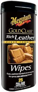25CT LTHR Wipes