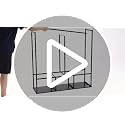 9 Drawer Black Dresser for Bedroom, Closet Organizer Storage Tower