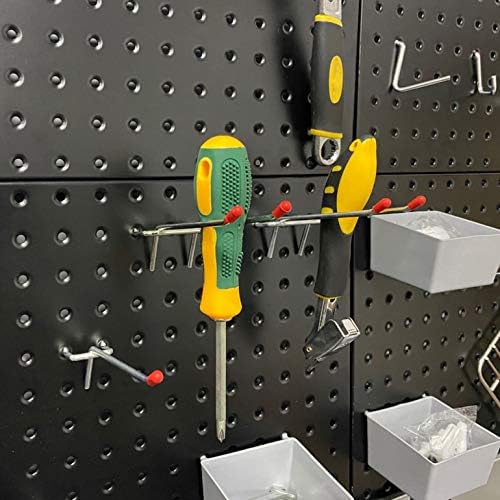 Garage Pegboard Storage Organizer - 48pcs Pegboard Hooks Set