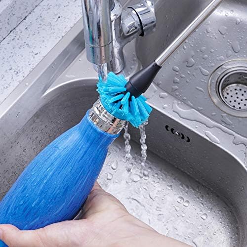 Stainless Steel Water Bottle Cleaning Scrubbing Brush, 13 in-15 in