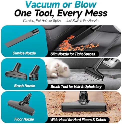 Cordless Handheld Vacuum Cleaner Compatible with Makita 18V Battery