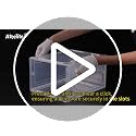 Shoe Storage Boxes Stackable Clear Shoe Organizer Cabinet,6 Pack