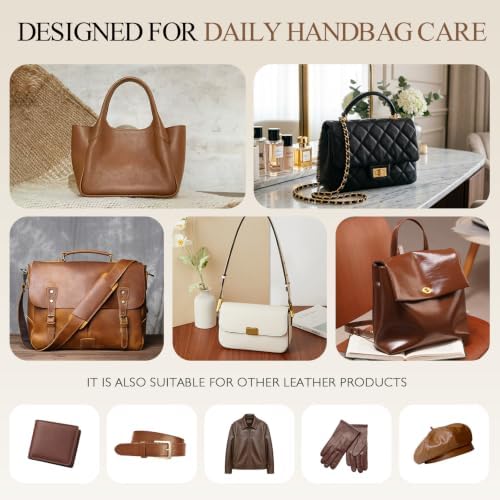 Leather Purse Cleaner And Conditioner, Leather Care Kit for Bags