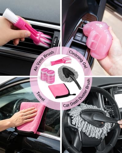Car Cleaning Kit with Vacuum,Deep Cleaning for Interior Detailing