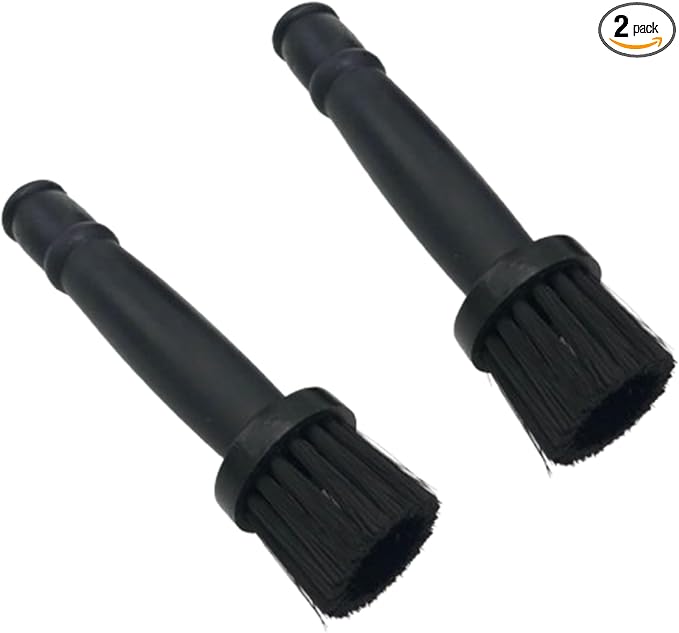 2 Pcs Wheel Lug Nut Cleaning Brush, Car Detailing Brushes Black