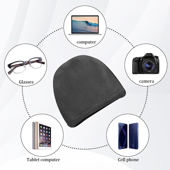 Car Screen Cleaner Cloth,Rapid Dust Removal Microfiber Cleaning Cloth for Car Display,Cell Phones,Dashboard,Double Sided Car Touch Screen Cleaner Car Accessories for Car,Truck,SUV (Triangular Shape)