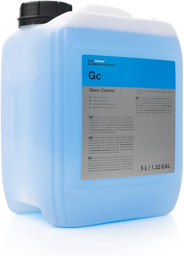 KOCHCHEMIE - Glass Cleaner - Effortlessly Removes Stubborn Dirt, Oil, Grease, Insects, and Residues; Ready-To-Use Streak