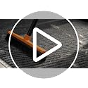 Rubber Broom for Pet Hair on Carpet & Hardwood