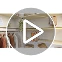 Bag & Purse Organizer for Closet: Adjustable Clear Dividers