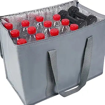 musbus 2 pk Insulated Car Organizer - Collapsible, Multi-Compartment Automotive SUV Trunk Organizer for Storage w/Adjust