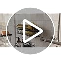 Shower Caddy 6-Pack, Bathroom Organizers and Storage Shelves, Black