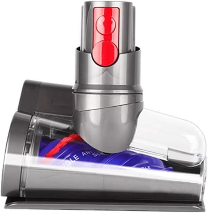 Anti-Tangle Mini Brush Head Compatible with Dyson V7 V8 V10 V11 V15 Vacuum Cleaner,Suitable for Sofas, Beds, Car Seats,