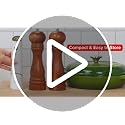 Compact Vacuum Sealer for Food (Vacuum Sealer Machine + 20 Reusable Vacuum Bags) Powerful Handheld Vacuum Sealer Machine, Seal Meal Saver, Portable Food Sealer
