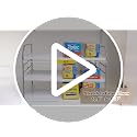 3-Tier Cabinet Organizer, Expandable Shelf for Foil & Wrap Boxes