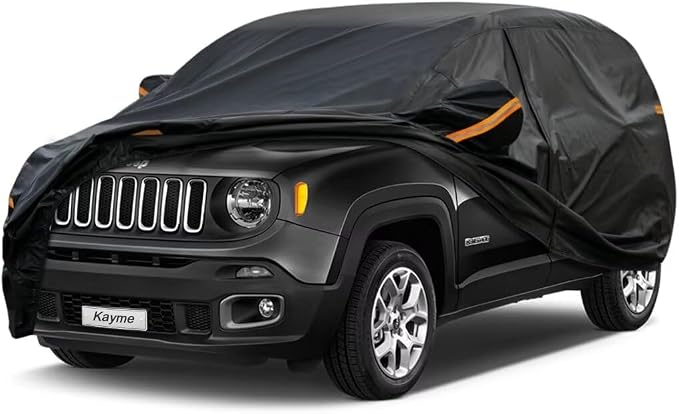 Kayme SUV Car Cover Waterproof All Weather for Jeep Renegade 2015-2025