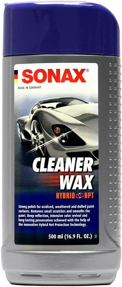 SONAX (202241-755 Hybrid NPT Paint Cleaner/Cleaner Wax - 16.9 fl. oz.