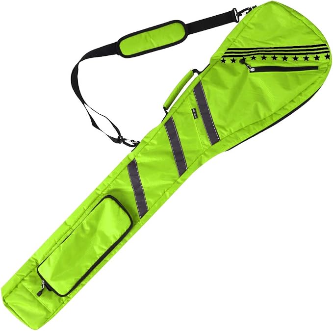 Big Teeth Golf Sunday Bag, Small Golf Bag Lightweight, Par 3 Golf Bag for A Few Clubs Driving Range, Practice with Carry