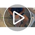 4-in-1 Baseboard Cleaning Tool with 60" Extendable Handle Brush