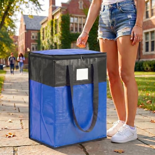 2Pack 180L Extra Large Moving Bags, Blue