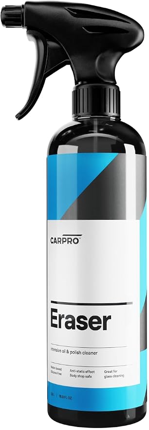 CARPRO Eraser Polish & Oil Remover - Ceramic Coating Prep, Complete Removal of Polishing Oils for Application of CQUARTZ