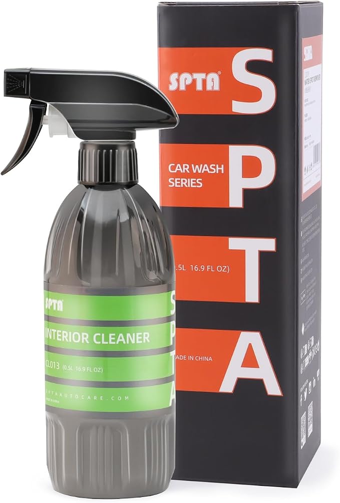 Interior Cleaner, SPTA 16oz 500ml Professional Detail Products, Interior Cleaner, Safe for Leather, Vinyl, Plastic & Mor