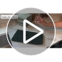 Dark Sage Green Kitchen Hand Dish Towels, Set of 3, 100% Cotton, 18" x 28"