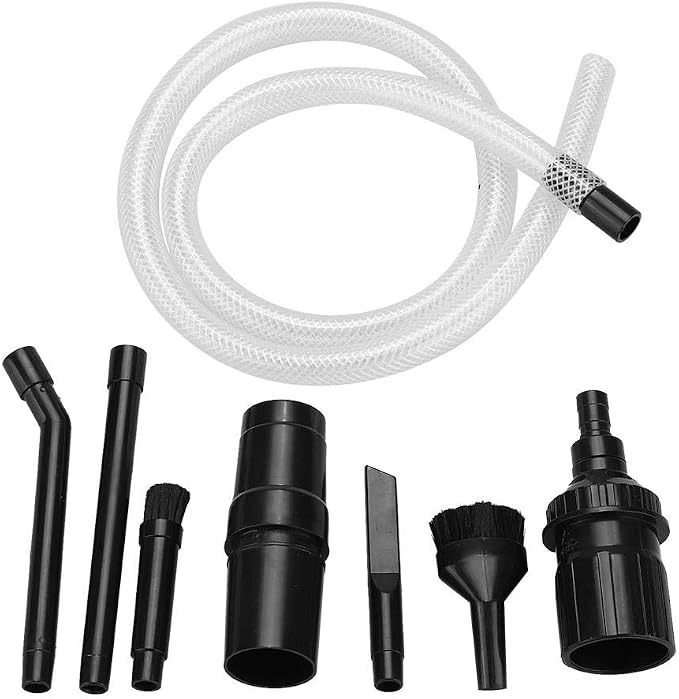 Maxmartt Micro Vacuum Attachment, 9Pcs Car Detail Vacuum Attachment Kit Plastic Micro Cleaning Tool Kit for 32mm 28mm Va