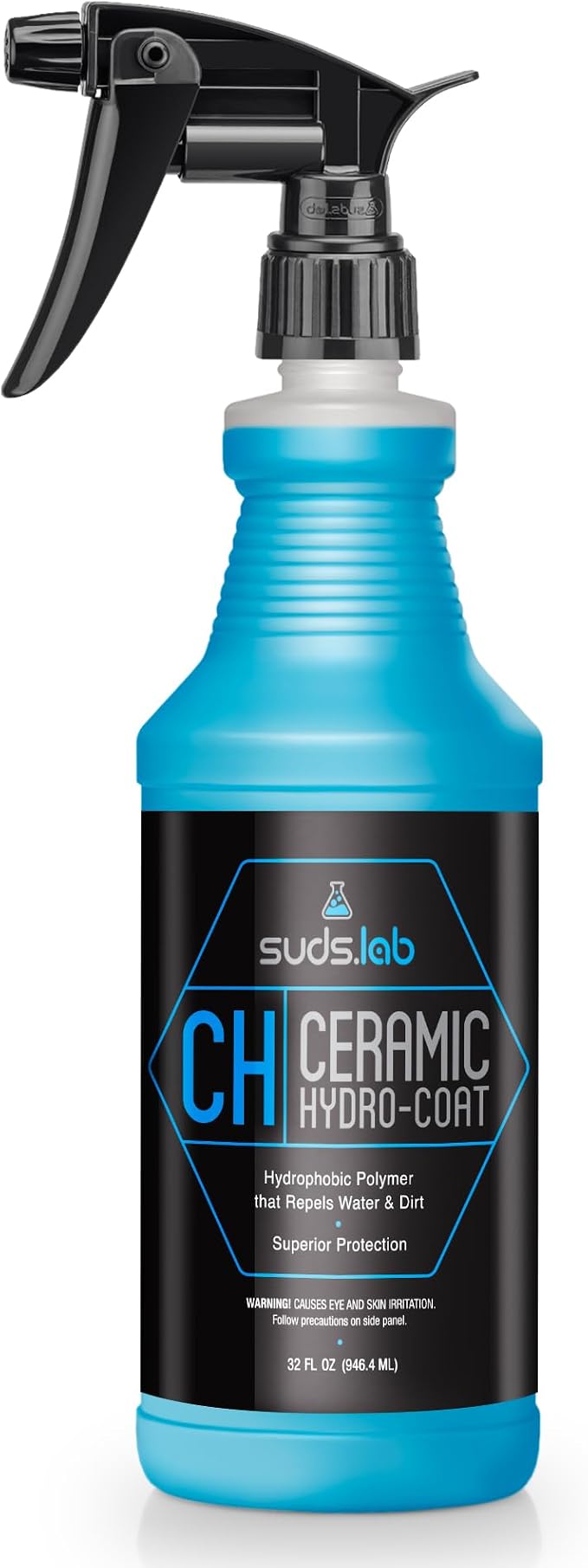 Suds Lab CH Ceramic Hydro-Coat, Hydrophobic Car Sealant, Shine, 32 oz.