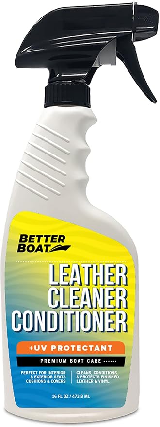 Marine Grade Cleaner and Leather Conditioner, Vinyl Cleaner for Seats