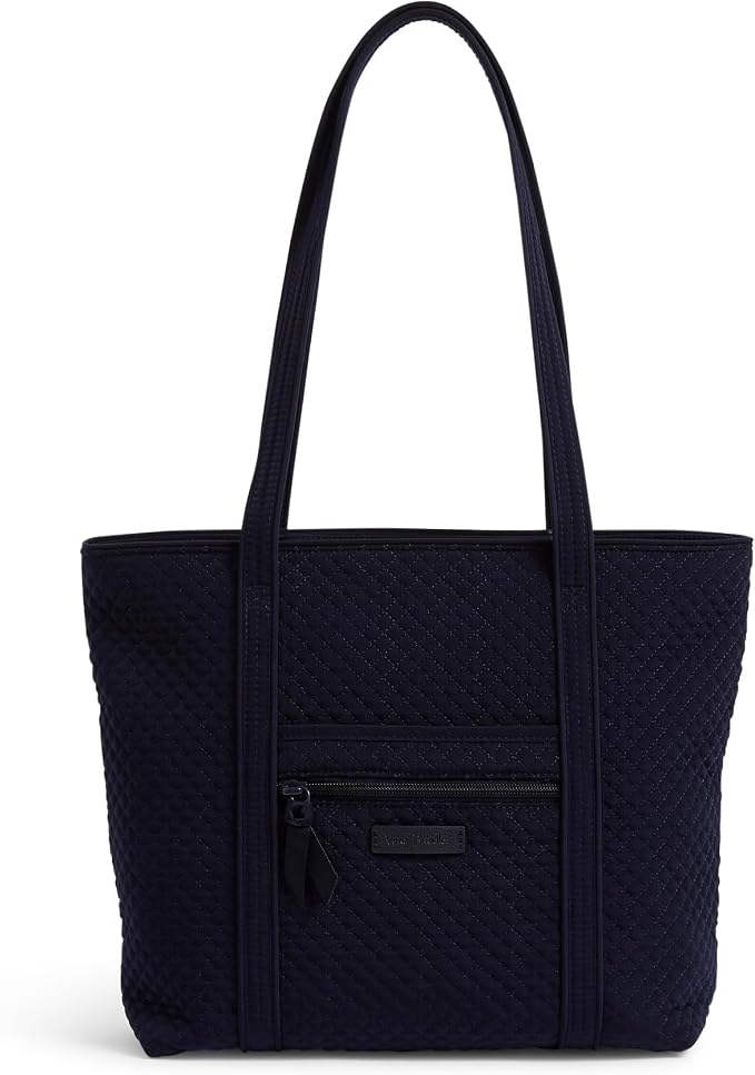 Vera Bradley Women's Microfiber Small Vera Tote Bag