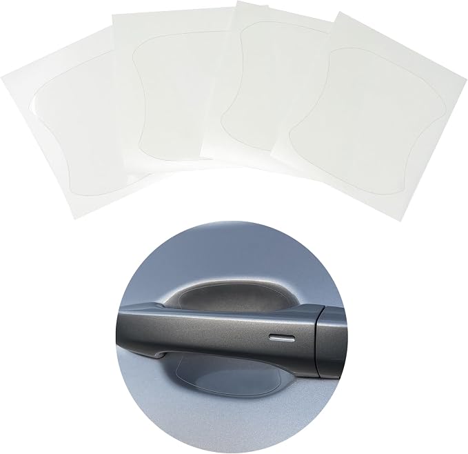 YelloPro Custom Fit Door Handle Cup 3M Scotchgard Anti Scratch Clear Bra Paint Protector Film Cover Self Healing PPF Gua