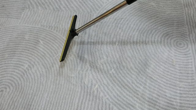 Carpet Rake for Pet Hair Removal, Reusable Carpet Scraper Broom