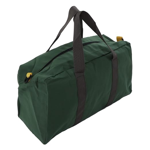 Garosa 18 Inch Tool Bag Large Capacity Wide Mouth Hardware Tool Bag Portable Heavy Duty Portable Hand Tool Tote for Carp