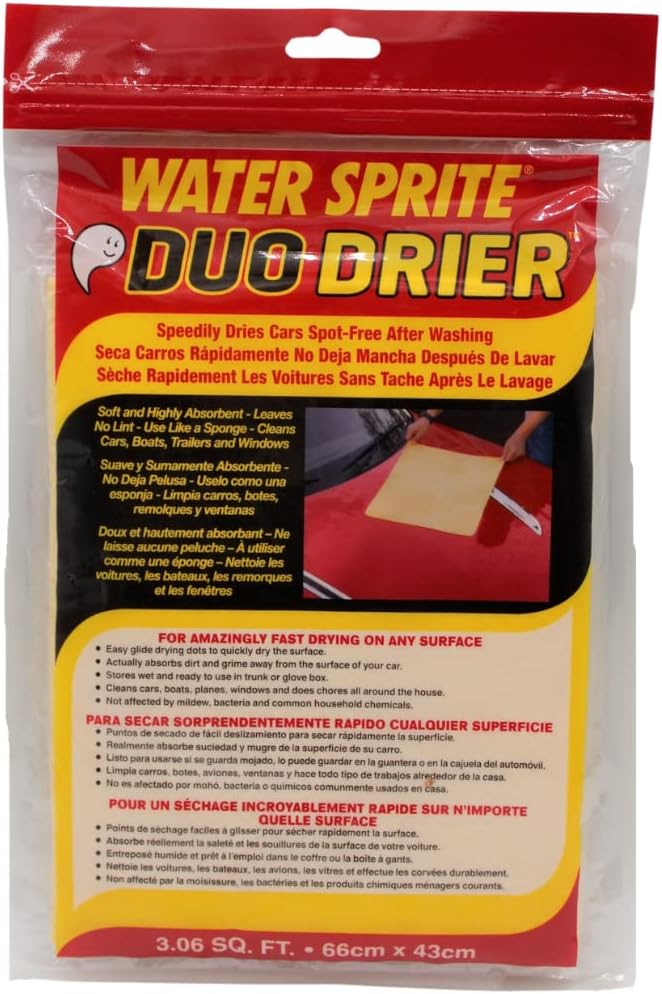 S.M. Arnold Water Sprite Zippy WSY3-2 Drier-Resistant to Most Chemicals and unharmed by Grease and Oil-Speedily Dries Ca
