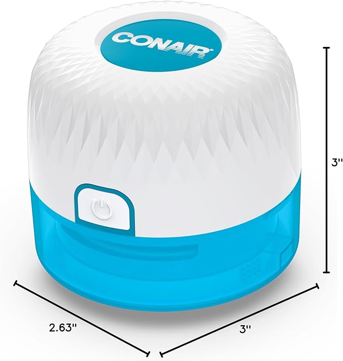 Conair Fabric Shaver, Lint Shaver for Clothing and Furniture Removes Lint, Fuzz, and Pilling, Fabric Pilling Remover with Extra-Large 2.25" Shaving Surface and 3 Stainless Steel Blades