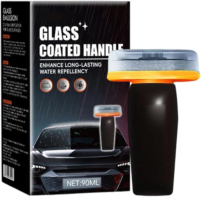 Glass Oil Film Remover for Car Windows, 2026 New Oil Film Cleaning Brush, Windshield Remover Glass Cleaning Board for Ca