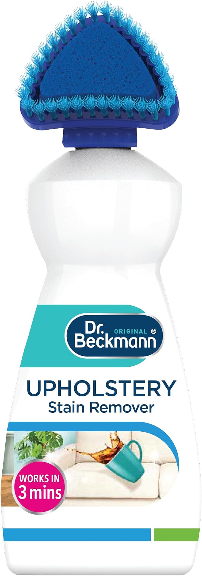 Dr. Beckmann Upholstery Stain Remover | Removes Even Stubborn Stains and odours from Sofas, car Seats etc. | Incl. appli