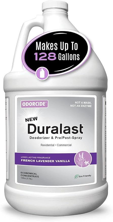 Odorcide Duralast Concentrate, French Lavender Vanilla Fragrance, 1 Gal