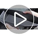 4PC Car Door Organizer Tray for Tesla Model Y Juniper 2026 2025