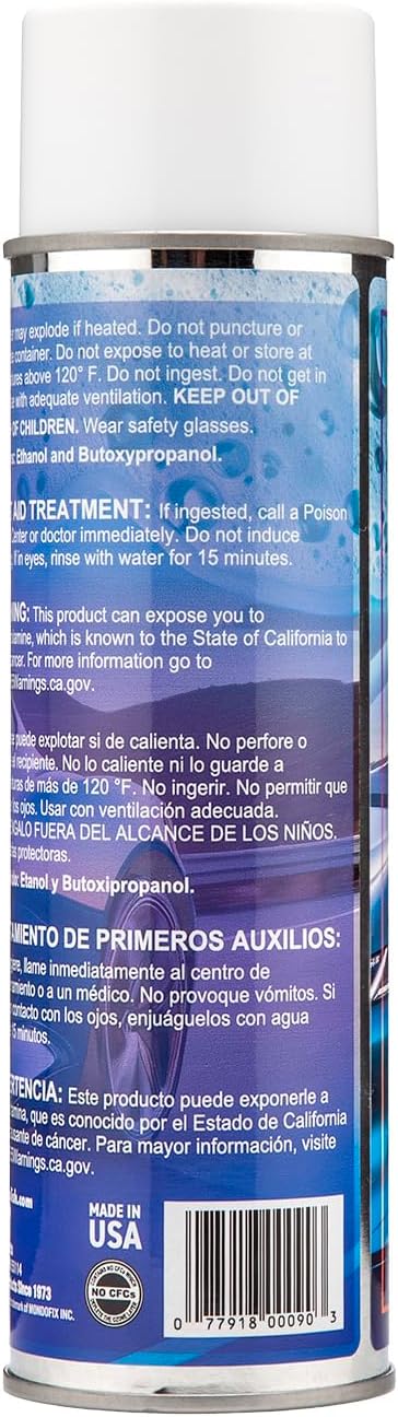 NOVUS 1802 | Glass Cleaner Spray | Powerful Foaming Glass Cleaner, Streak-Free Shine for Home and Auto | Safe for All Glass Surfaces - 19 Ounces (12 Pack)