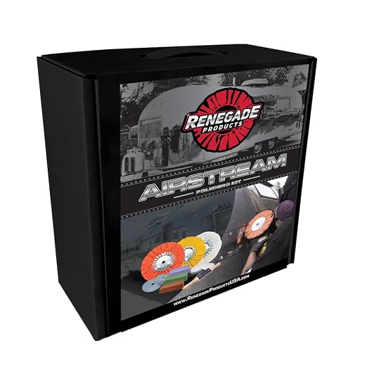 Renegade Products Airstream Polishing Kit – Complete Aluminum Restoration System for Airstream Trailers – Airway Buffing